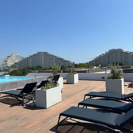 Apartment Rooftop Pool Villeneuve-Loubet