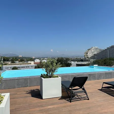 Apartment Rooftop Pool